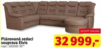 Asko Plánovaná sedací souprava Elvis nabídka