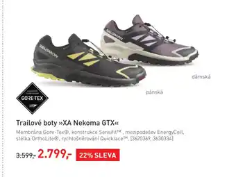 Intersport Trailové boty »XA Nekoma GTX nabídka