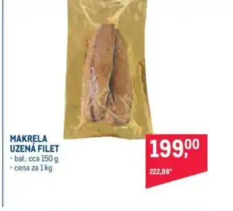 Makro MAKRELA UZENÁ FILET nabídka