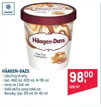Makro HÄAGEN-DAZS nabídka