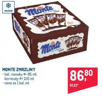 Makro MONTE ZMRZLINY nabídka