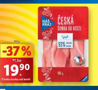 Lidl Česká šunka od kosti nabídka