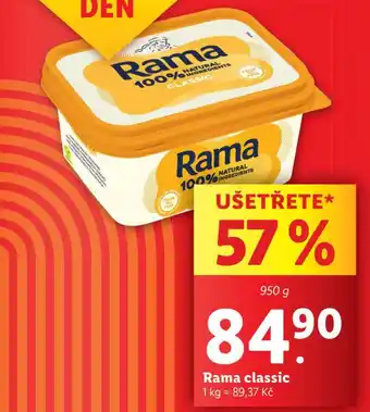 Lidl Rama classic nabídka