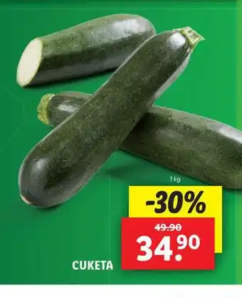 Lidl Cuketa nabídka