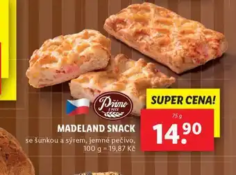 Lidl Madeland snack nabídka