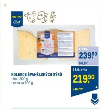Makro KOLEKCE ŠPANĚLSKÝCH SÝRŮ nabídka