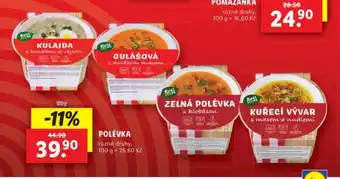 Lidl Polévka nabídka
