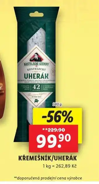Lidl Křemešník / uherák nabídka
