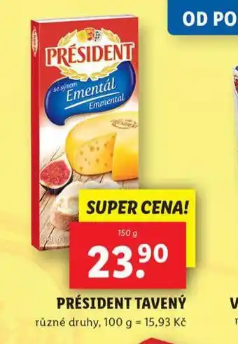 Lidl Président tavený nabídka
