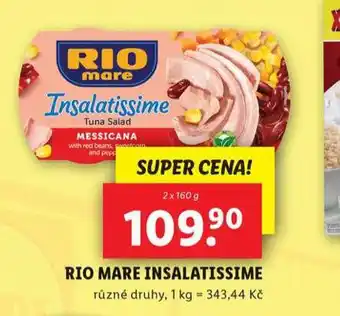 Lidl Rio mare insalatissime nabídka