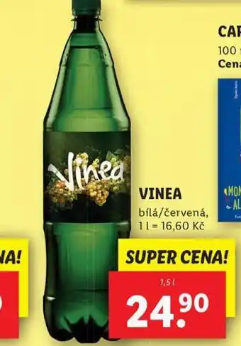 Lidl Vinea nabídka