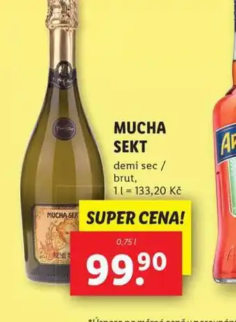 Lidl Mucha sekt nabídka
