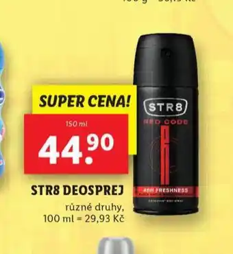 Lidl Str8 deosprej nabídka