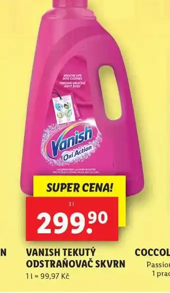 Lidl Vanish tekutý odstraňovač skvrn nabídka