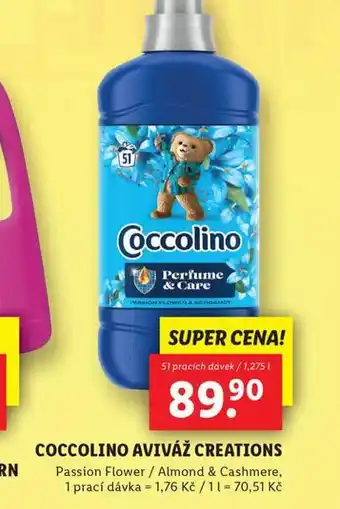 Lidl Coccolino aviváž nabídka