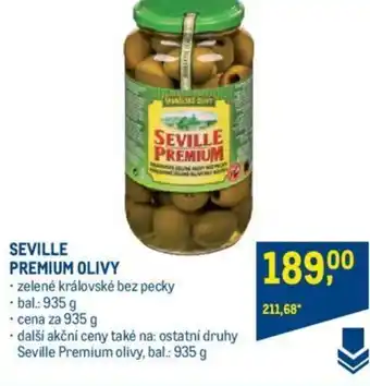 Makro SEVILLE PREMIUM OLIVY nabídka