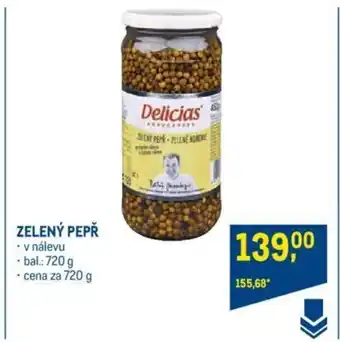 Makro ZELENÝ PEPŘ nabídka