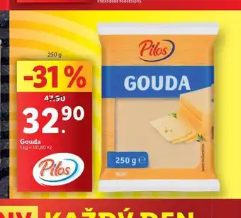 Lidl Gouda nabídka