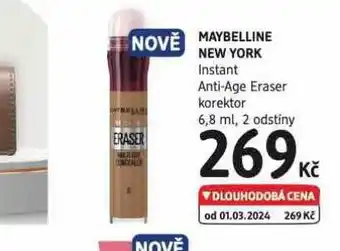 dm drogerie Maybelline new york korektor nabídka
