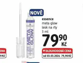 dm drogerie Essence lesk na rty nabídka