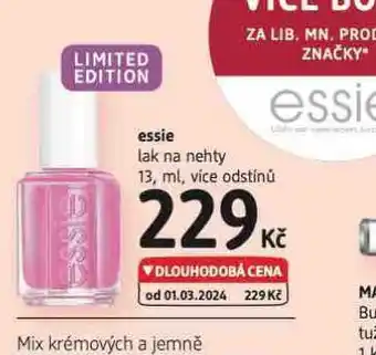 dm drogerie Essie lak na nehty nabídka