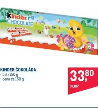 Makro KINDER ČOKOLÁDA nabídka