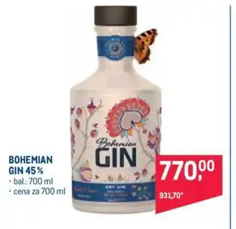 Makro BOHEMIAN GIN 45% nabídka