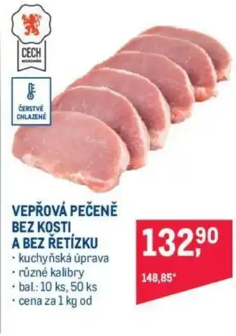 Makro VEPŘOVÁ PEČENĚ BEZ KOSTI A BEZ ŘETÍZKU nabídka