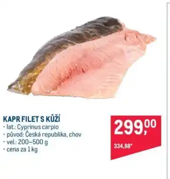 Makro KAPR FILET S KŮŽÍ nabídka