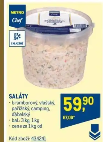 Makro SALÁTY nabídka