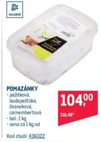 Makro POMAZÁNKY nabídka