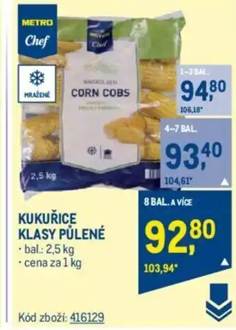 Makro KUKUŘICE KLASY PULENE nabídka