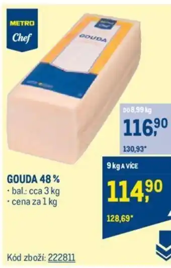 Makro GOUDA 48% nabídka