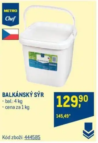 Makro BALKÁNSKÝ SÝR nabídka