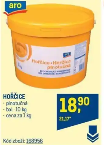 Makro HOŘČICE nabídka