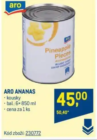 Makro ARO ANANAS nabídka