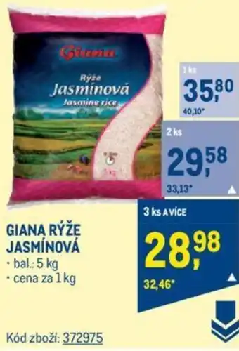 Makro GIANA RÝŽE JASMÍNOVÁ nabídka
