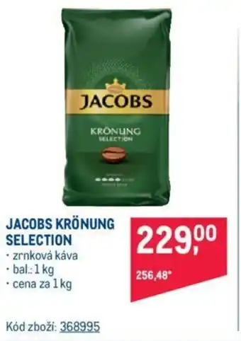 Makro JACOBS KRÖNUNG SELECTION nabídka