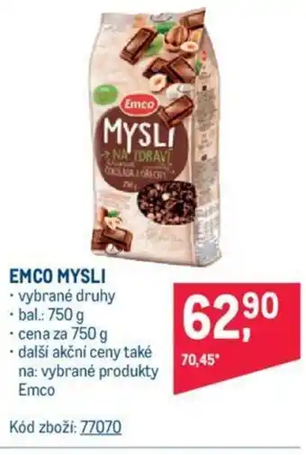 Makro EMCO MYSLI nabídka