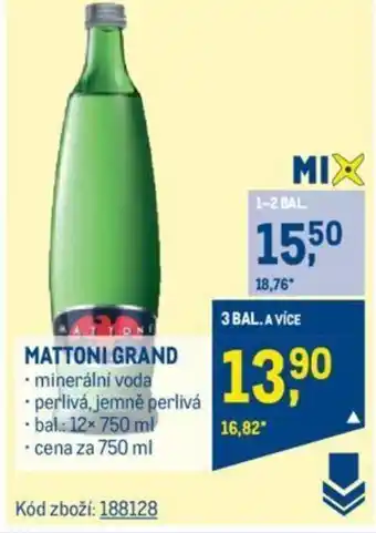 Makro MATTONI GRAND nabídka