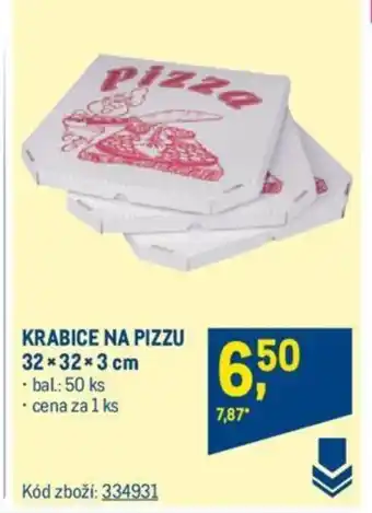 Makro KRABICE NA PIZZU 32x32x3 cm nabídka