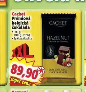 Norma Cachet prémiová belgická čokoláda nabídka