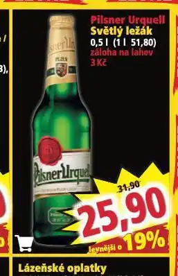 Norma Pivo pilsner urquell nabídka
