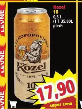 Norma Pivo velkopopovický kozel nabídka