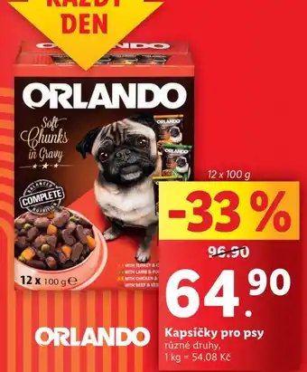 Lidl Orlando kapsičky pro psy nabídka