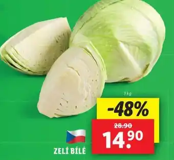 Lidl Zelí bílé nabídka