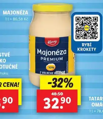 Lidl Majonéza nabídka