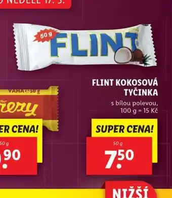 Lidl Flint kokosová tyčinka nabídka