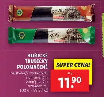Lidl Hořické trubičky nabídka