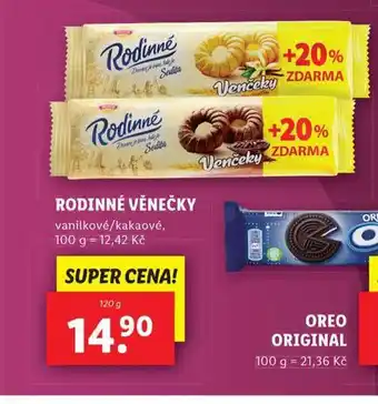 Lidl Rodinné věnečky nabídka
